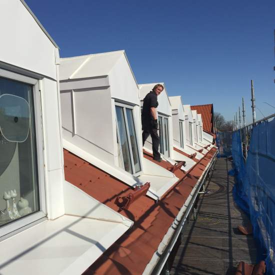 Inklädsel av kupor - Rheinzink